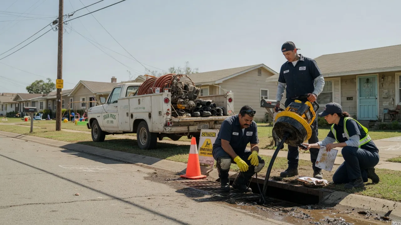 Drain Cleaning in Wharton, TX near me